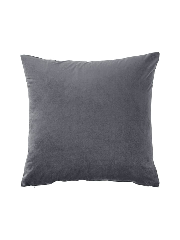 Ellos Home Poszewka "Nora" w kolorze szarym na poduszkę rozmiar: 50x50 cm