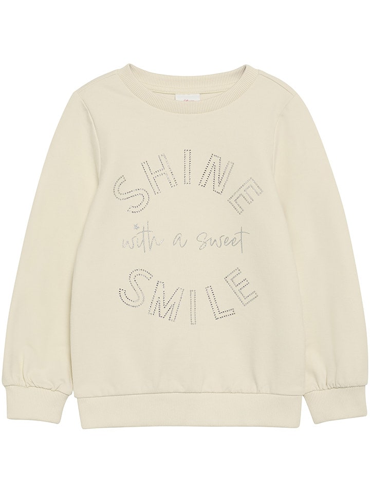 s.Oliver Bluza w kolorze kremowym rozmiar: 104/110