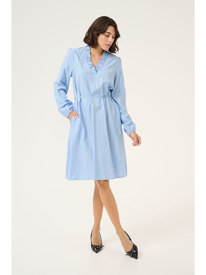 Kaffe Sukienka "Sanni" w kolorze błękitnym rozmiar: 42