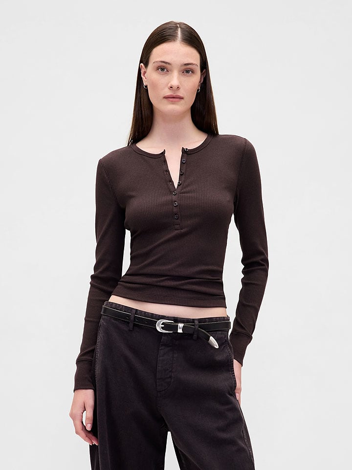 GAP Koszulka w kolorze brązowym rozmiar: L