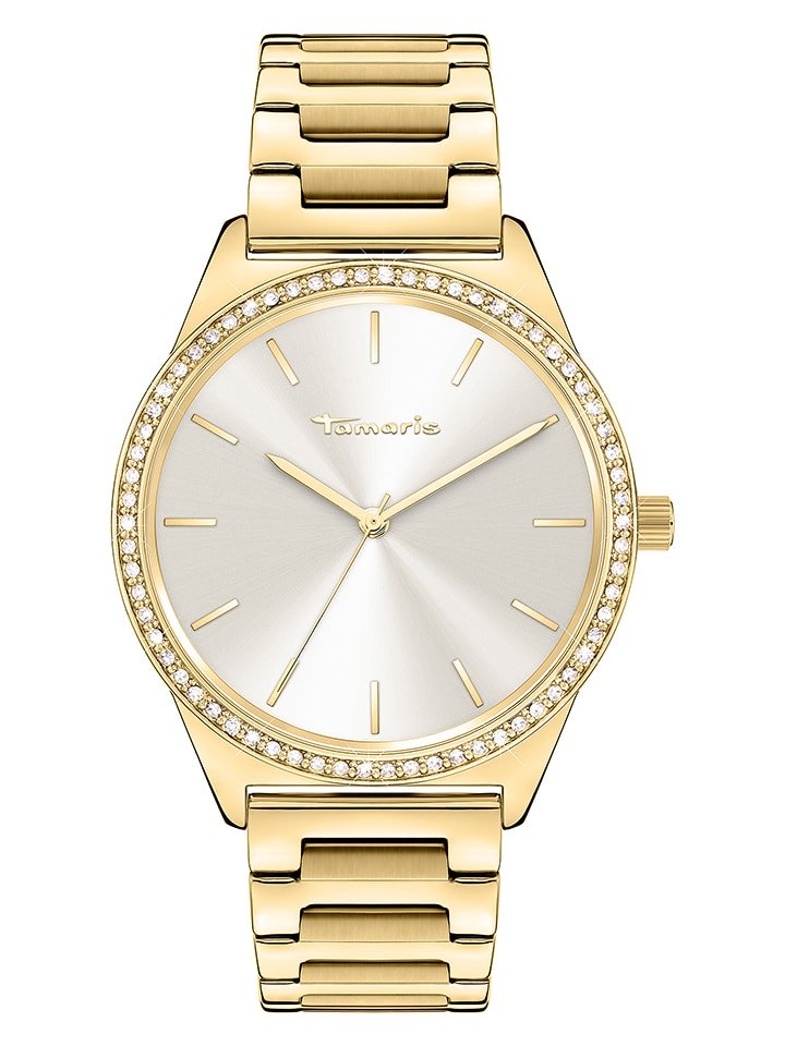 Tamaris Zegarek kwarcowy w kolorze złoto-srebrnym rozmiar: onesize