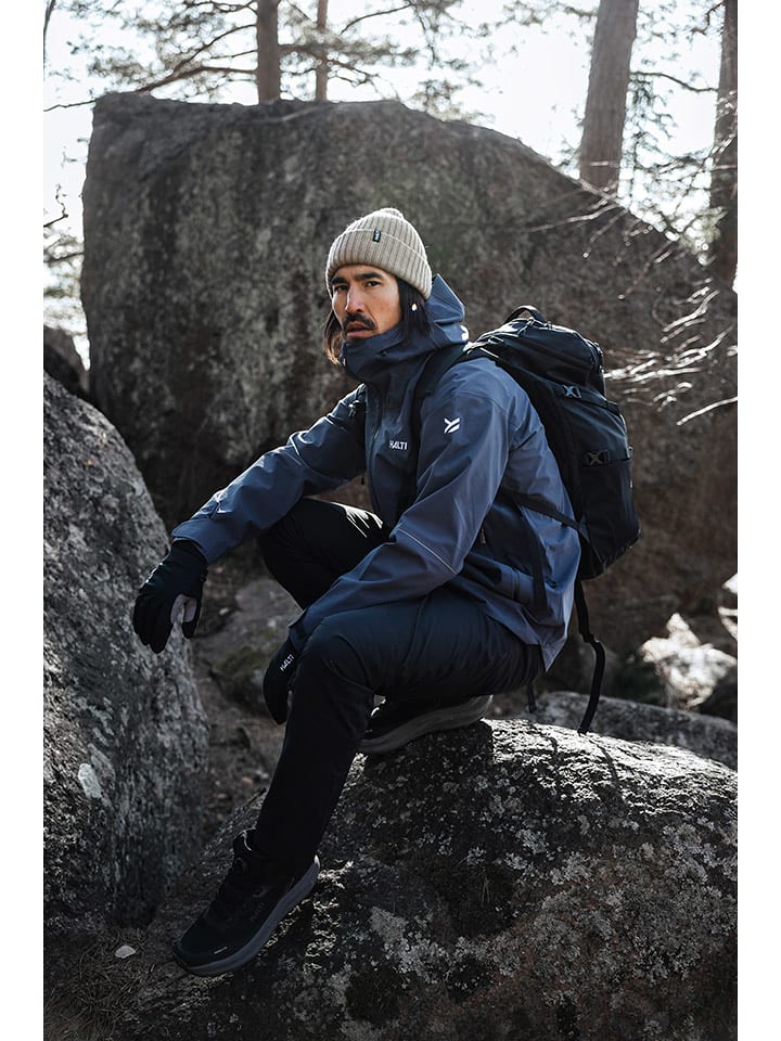 Halti Spodnie softshellowe "Vuoksi II" w kolorze czarnym rozmiar: M