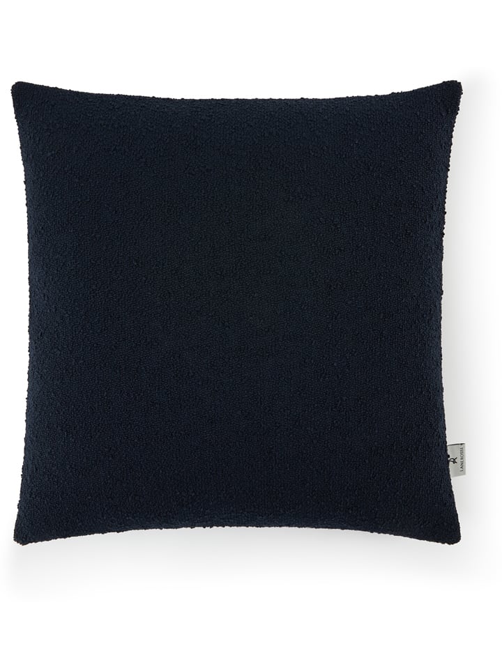 Lanerossi Poduszka "Ricciolo" w kolorze granatowym - 50 x 50 cm rozmiar: onesize