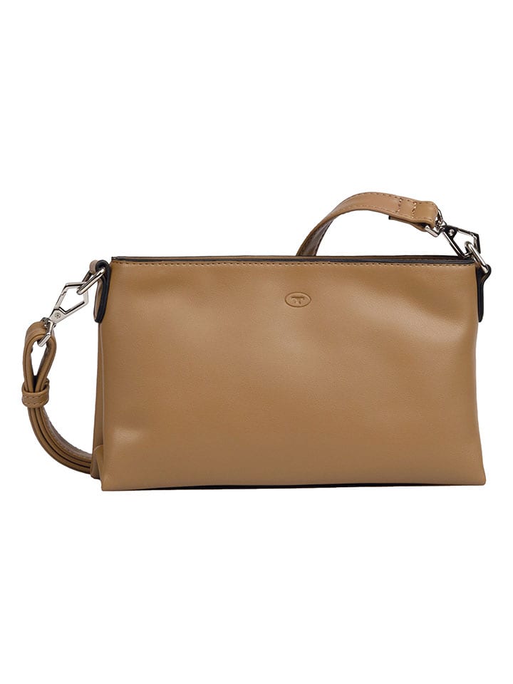 Tom Tailor Torebka "Poppy" w kolorze jasnobrązowym - 24,5 x 14 x 5,5 cm rozmiar: onesize