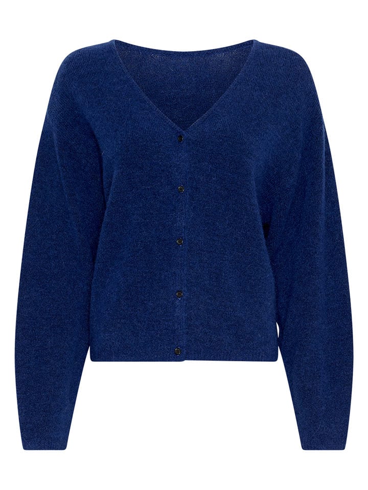 MOSS COPENHAGEN Kardigan "Milania" w kolorze granatowym rozmiar: XS/S