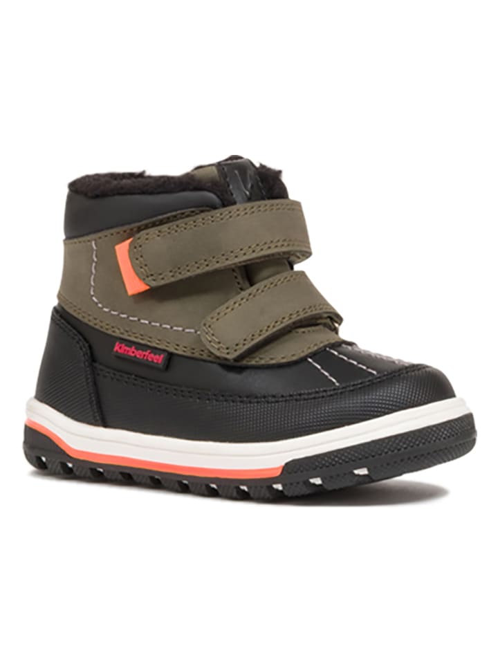 Kimberfeel Botki zimowe "Thais" w kolorze zielonym rozmiar: 24