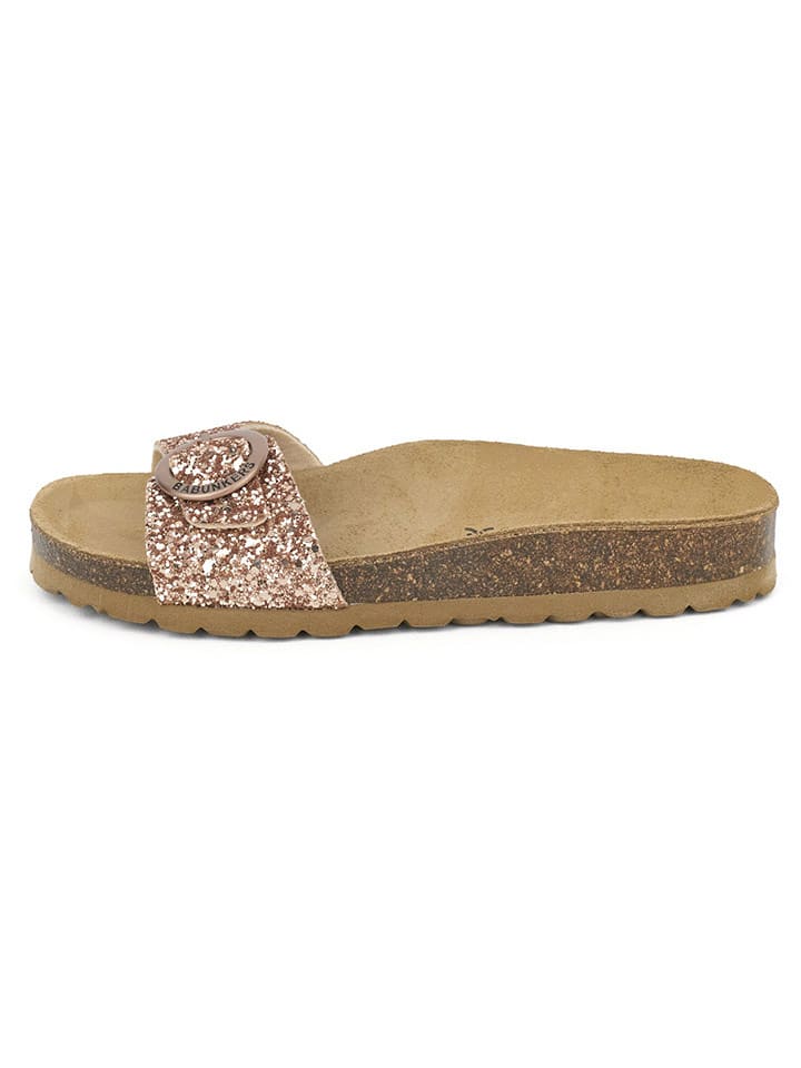 BABUNKERS Family Klapki w kolorze jasnoróżowym rozmiar: 38