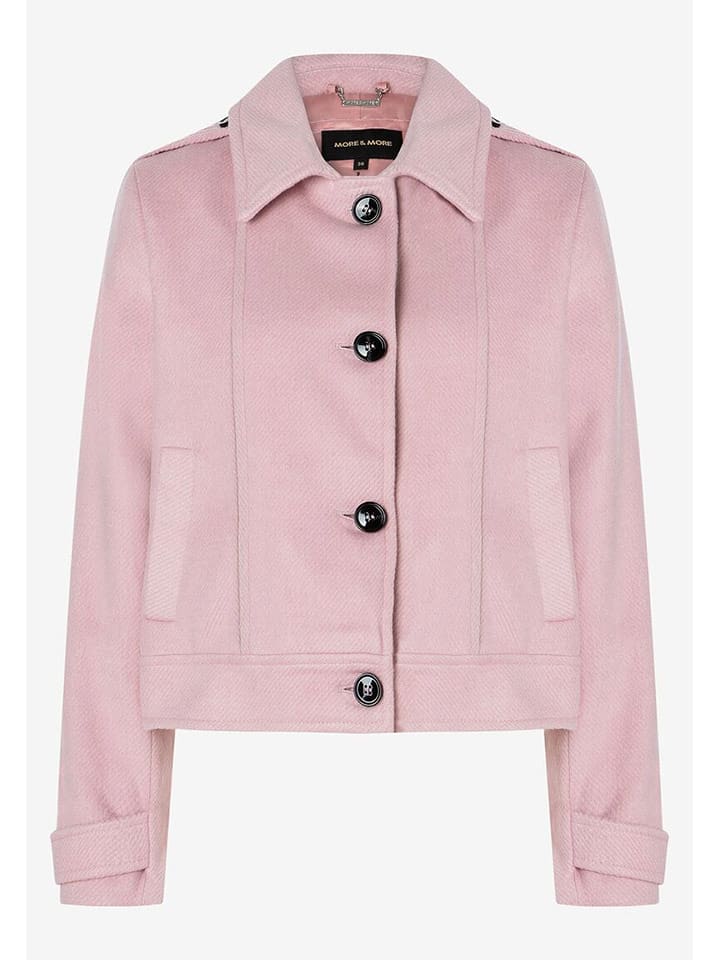 More & More Kurtka przejściowa w kolorze jasnoróżowym rozmiar: 44