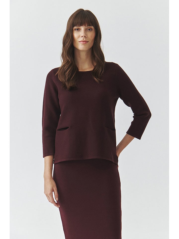 TATUUM Sweter w kolorze bordowym rozmiar: XL