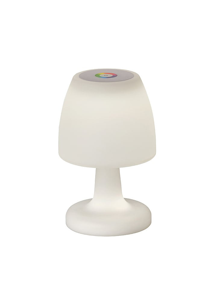 FISCHER & HONSEL Lampa stołowa LED w kolorze białym - wys. 26 x Ø 16 cm rozmiar: onesize