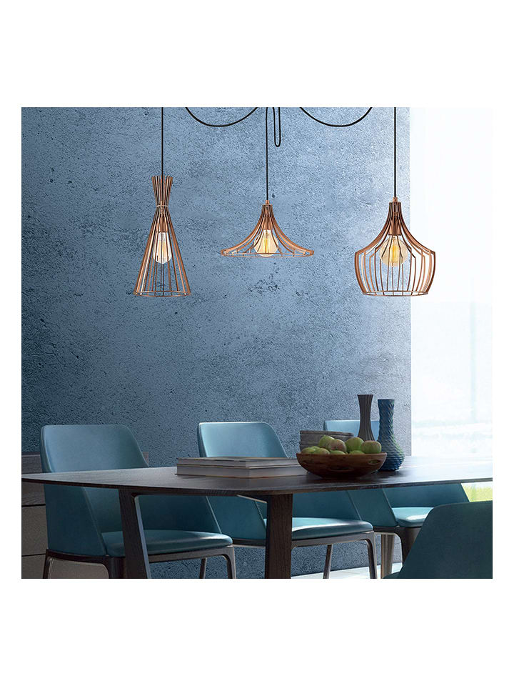 ABERTO DESIGN Lampa wisząca "Mezopotamya" w kolorze miedzianym - Ø 114 cm rozmiar: onesize