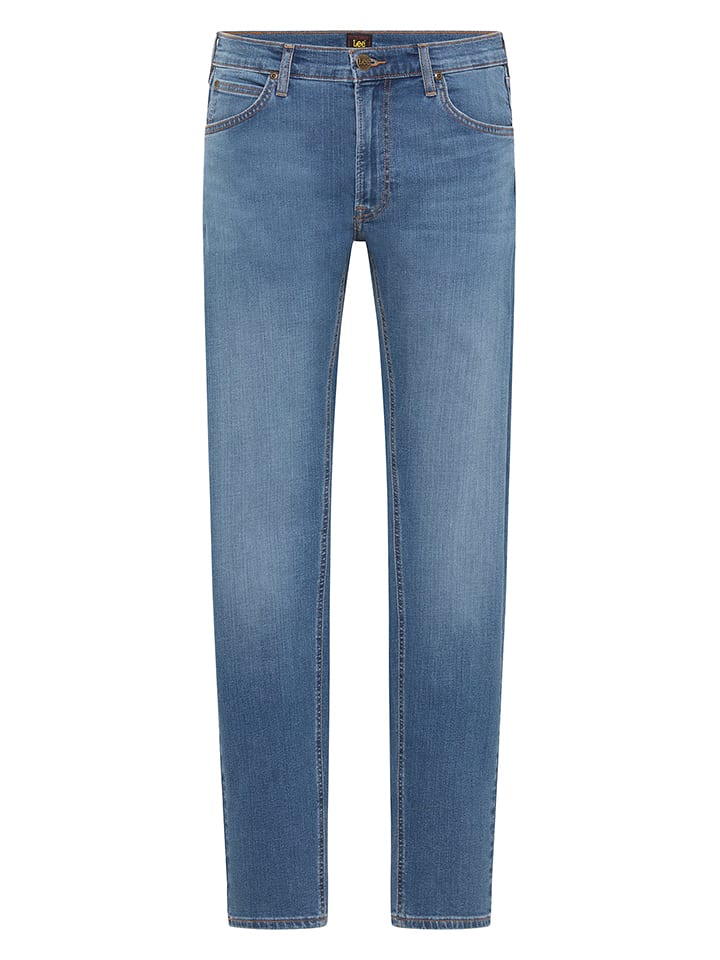 Lee Dżinsy "Daren Zip Fly Mid Worn In" - Regular fit - w kolorze niebieskim rozmiar: W40/L34