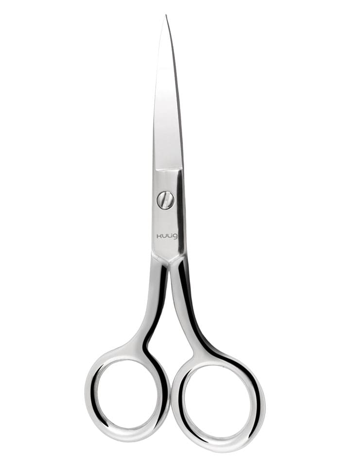 Vialli Design Nożyczki kuchenne w kolorze srebrnym - wys. 15 cm rozmiar: onesize