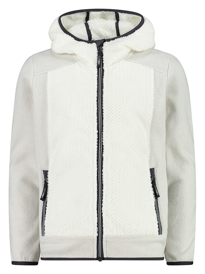 CMP Kurtka polarowa w kolorze białym rozmiar: 164