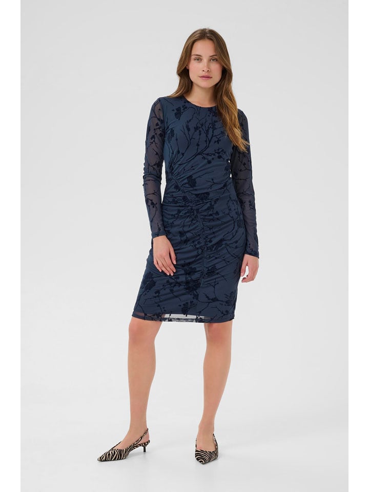 CULTURE Sukienka w kolorze granatowym rozmiar: M