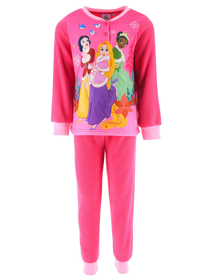 Disney Princess Piżama "Princess" w kolorze różowym rozmiar: 104