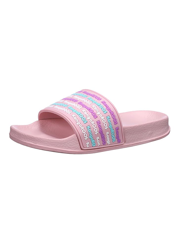 Kangaroos Klapki w kolorze jasnoróżowym rozmiar: 40