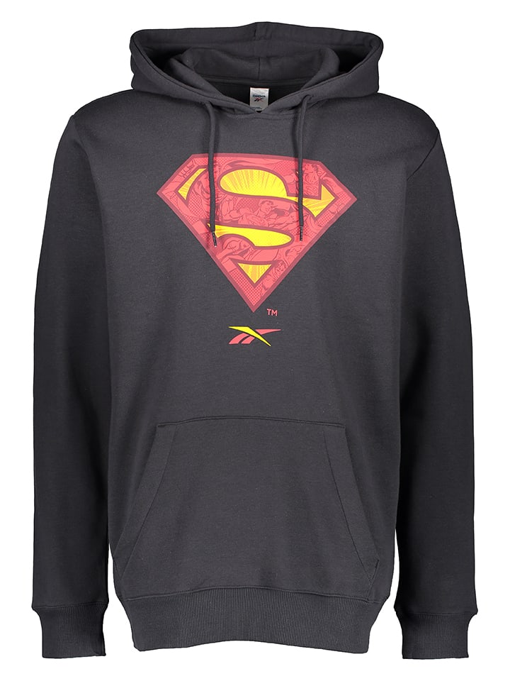 Reebok Bluza "Superman" w kolorze czarnym rozmiar: M