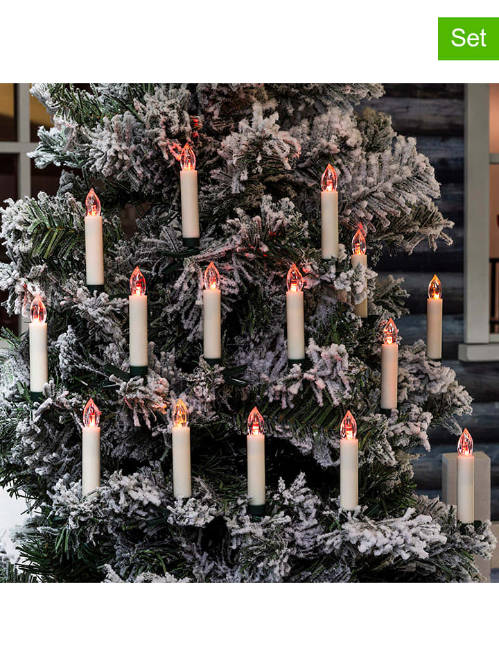 Profiline Bezprzewodowe świeczki LED (15 szt.) ze wzorem - wys. 10,5 x Ø 1,5 cm rozmiar: onesize