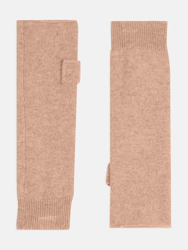 Perfect Cashmere Kaszmirowe mitenki "Jesse" w kolorze karmelowym rozmiar: onesize