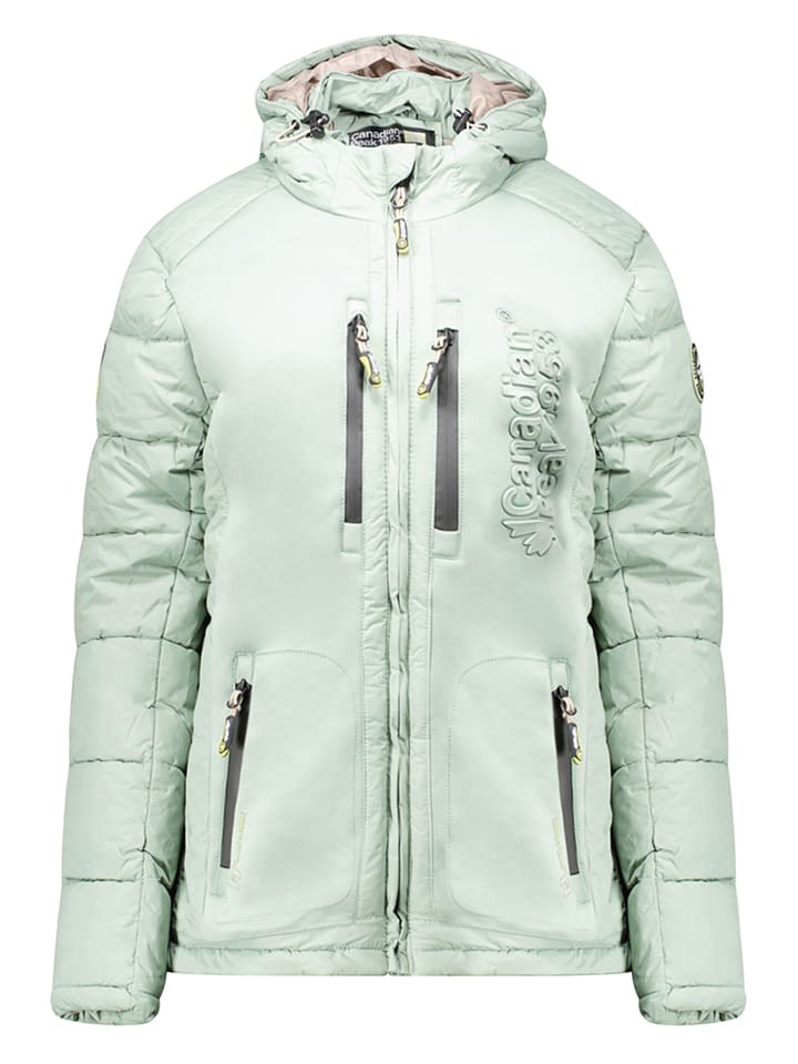 Canadian Peak Kurtka zimowa "Beachweak" w kolorze miętowym rozmiar: XL