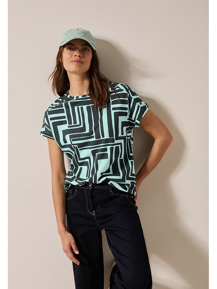 Cecil Koszulka w kolorze zielonym rozmiar: XS