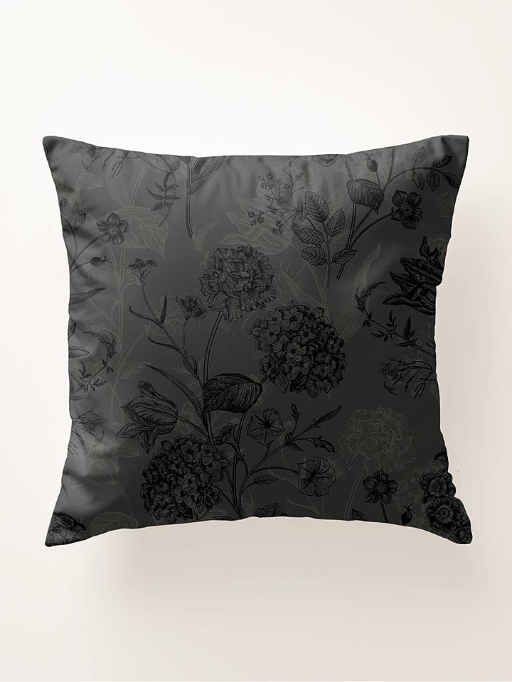 Pierre Cardin Perkalowa poszewka w kolorze antracytowym na poduszkę rozmiar: 80x80 cm