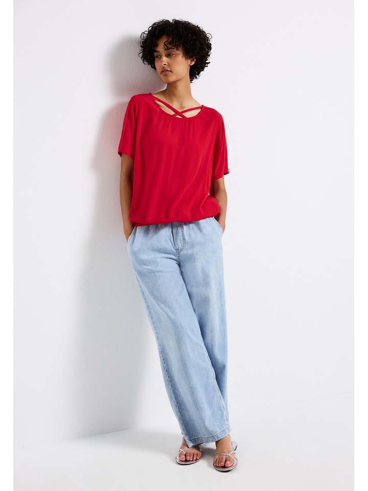 Street One Koszulka w kolorze czerwonym rozmiar: 40