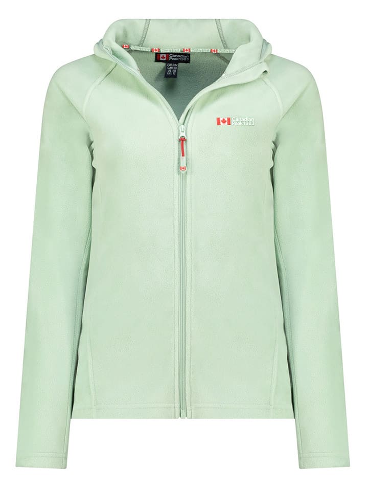 Canadian Peak Kurtka polarowa "Tugoodeak" w kolorze miętowym rozmiar: L