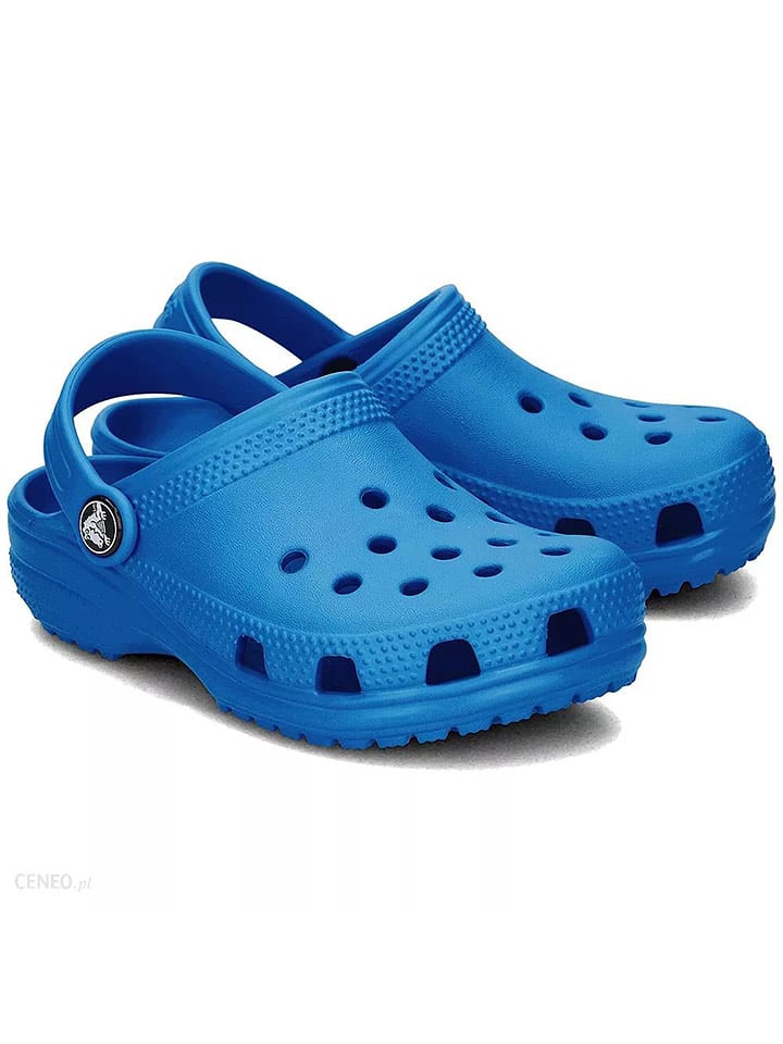 Crocs Chodaki "Clog K" w kolorze niebieskim rozmiar: 20/21