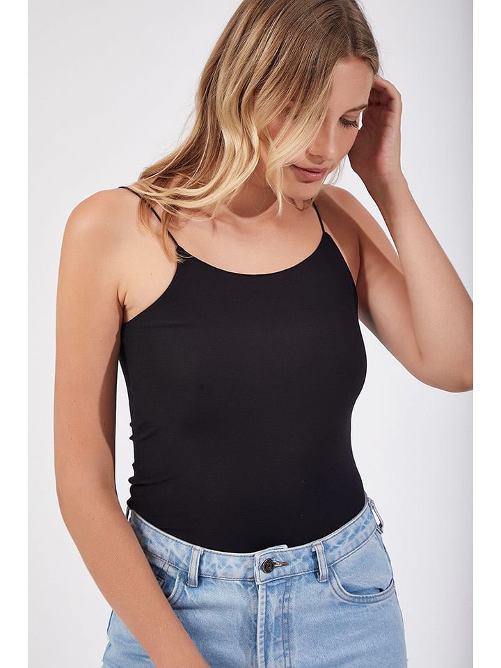 Happiness Istanbul Top w kolorze czarnym rozmiar: 40