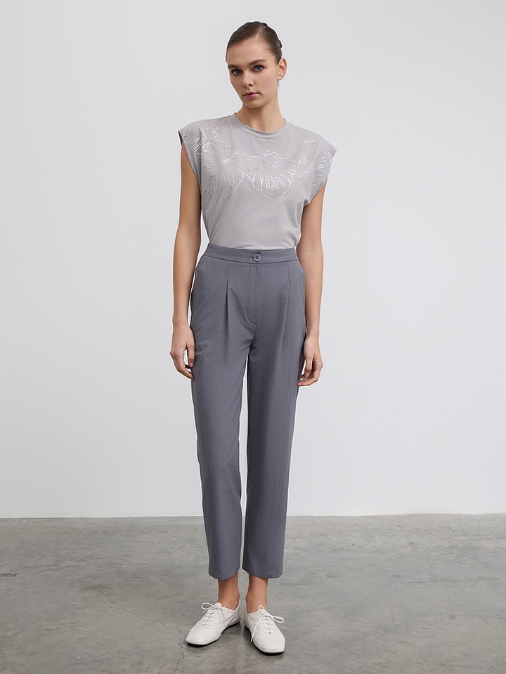 BGN Spodnie w kolorze antracytowym rozmiar: 36