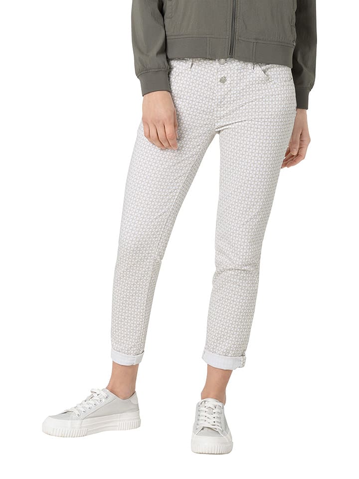 Timezone Spodnie w kolorze białym rozmiar: W31