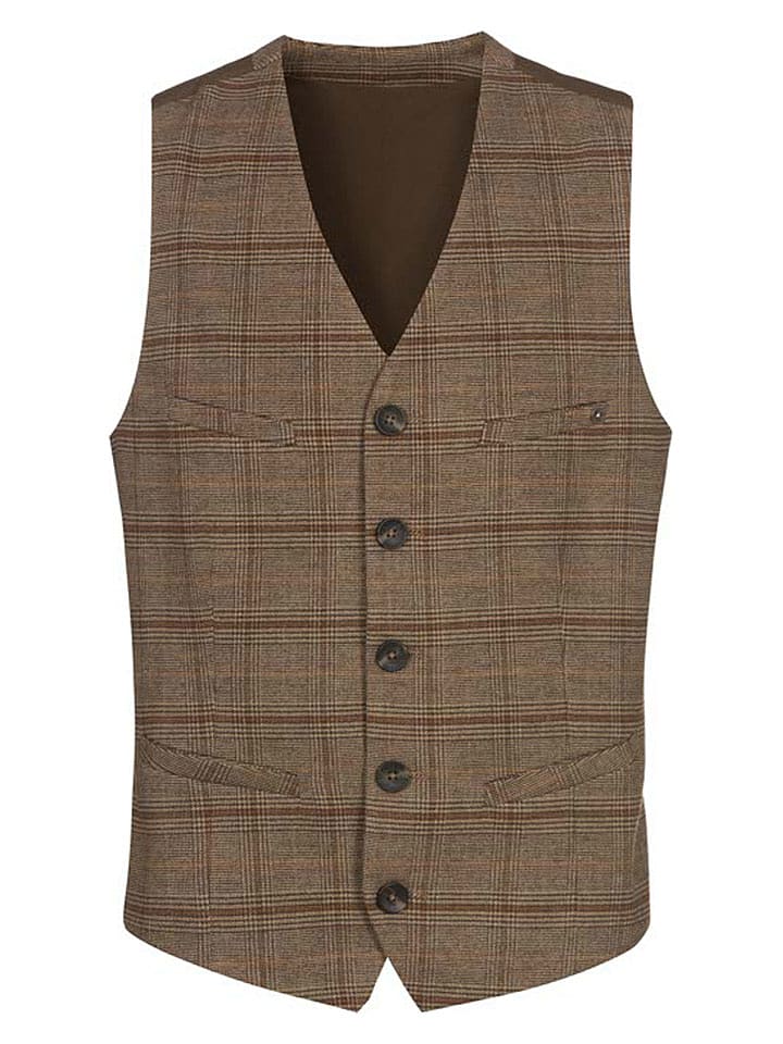 Herrlicher Kamizelka "Tyrone" w kolorze jasnobrązowym rozmiar: XXL