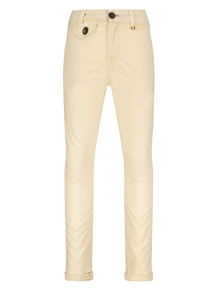 Vingino Spodnie w kolorze beżowym rozmiar: 116