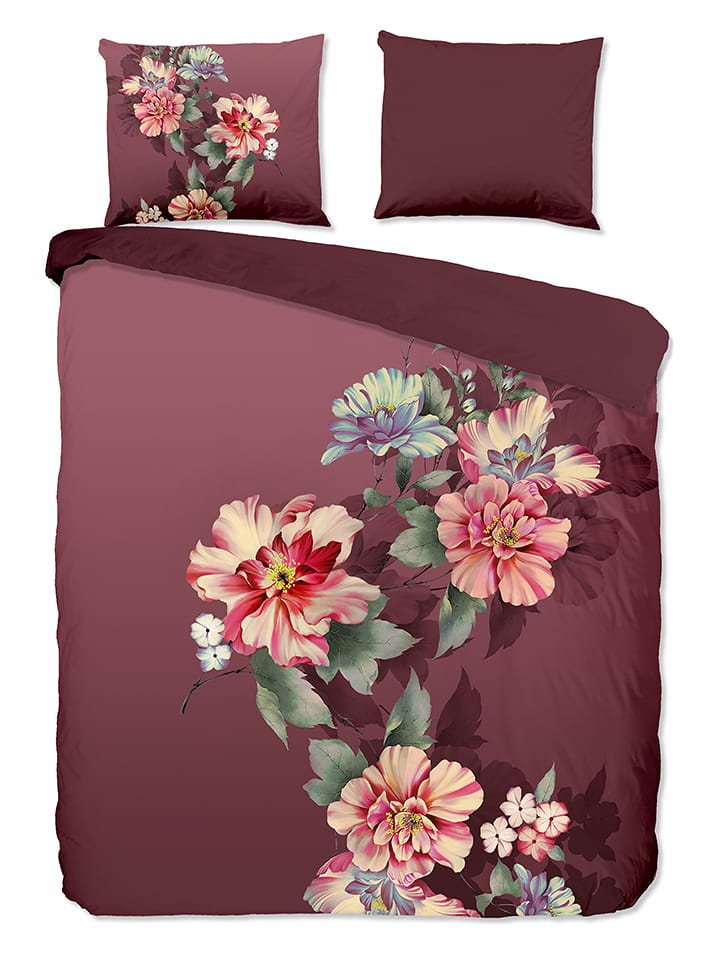 Good Morning Komplet pościeli "Yuko" w kolorze czerwonym rozmiar: 135x200 cm