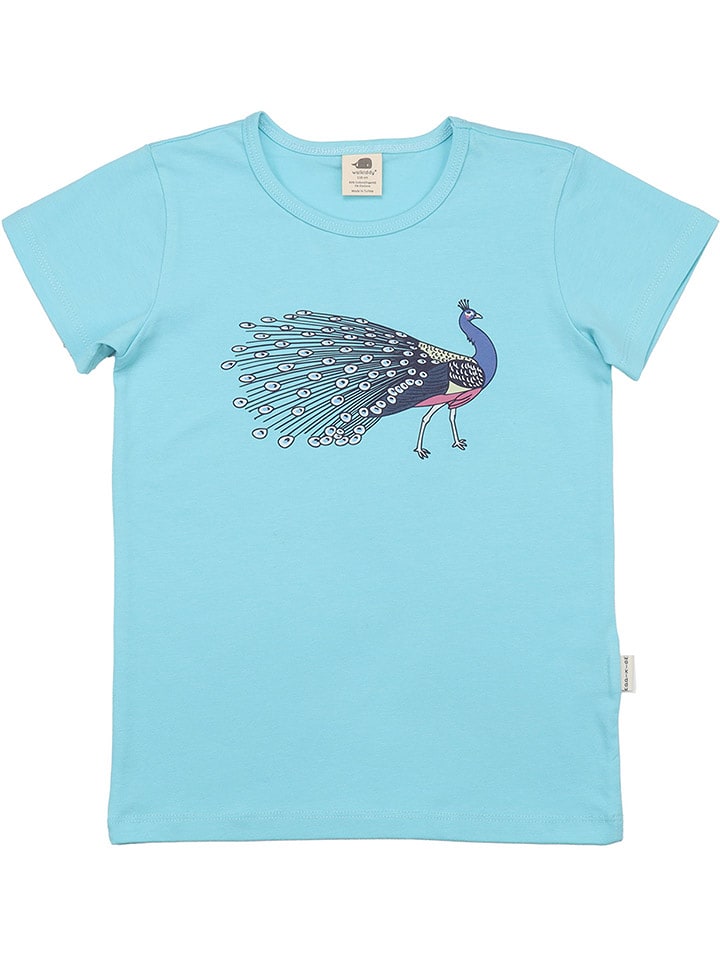 Walkiddy Koszulka w kolorze błękitnym rozmiar: 122