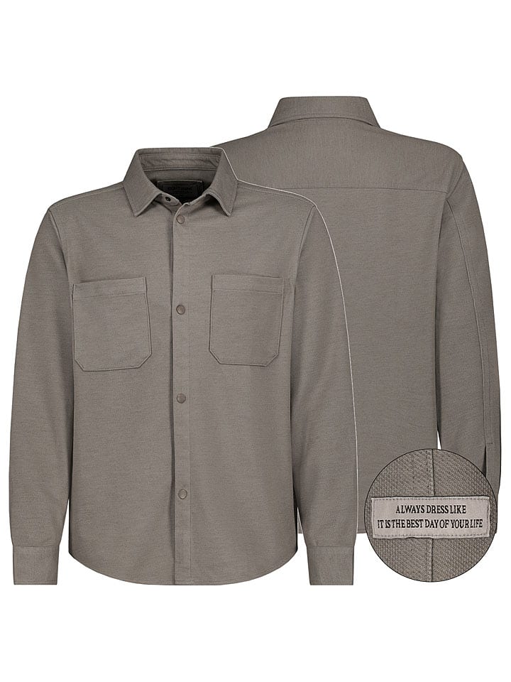 Eight2Nine Koszula w kolorze szarym rozmiar: S