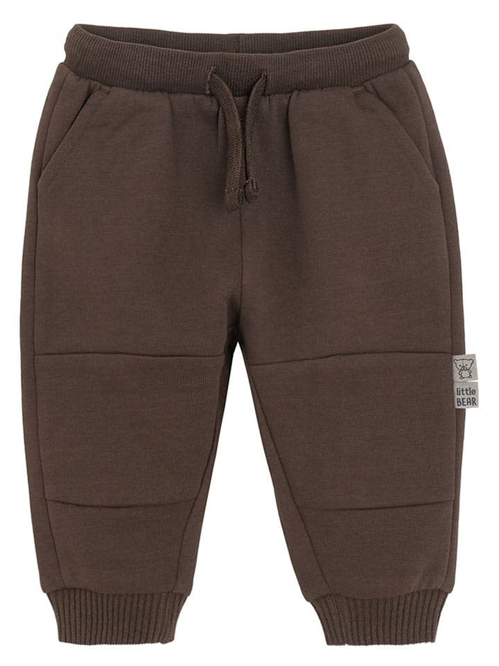 COOL CLUB Spodnie dresowe w kolorze brązowym rozmiar: 80