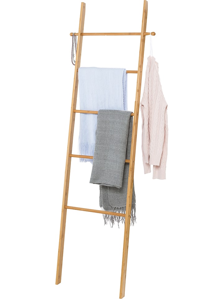 Wenko Drabina "Bahari" w kolorze brązowym na ręczniki - 43 x 170 x 33 cm rozmiar: onesize