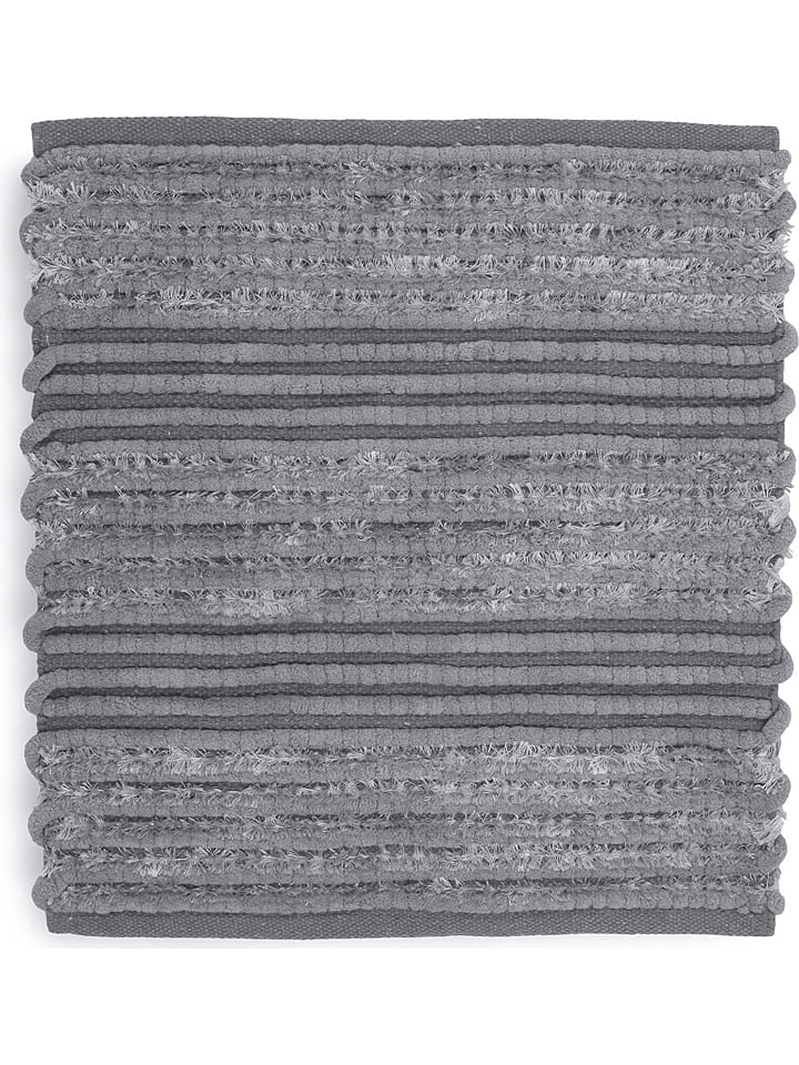 Heckett Lane Dywanik łazienkowy "Solange" w kolorze antracytowym rozmiar: 60x60 cm