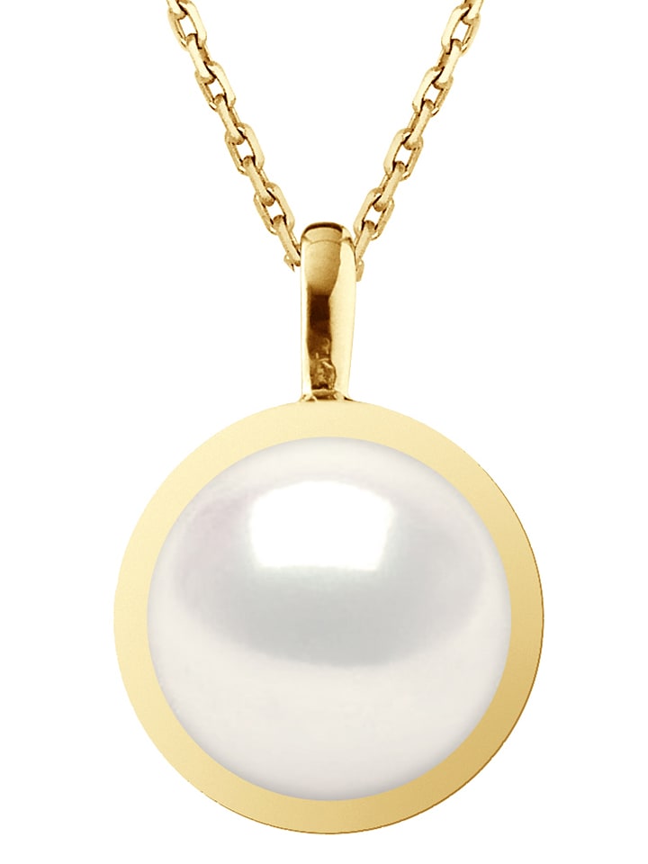 Pearl Addict Złota zawieszka z perłą rozmiar: onesize