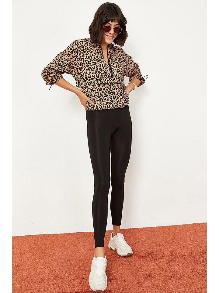 Bianco Lucci Legginsy w kolorze czarnym rozmiar: S