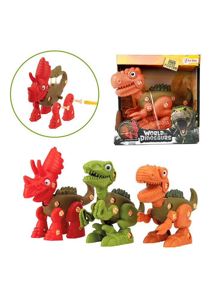 Toi-Toys Zestaw kreatywny "World of Dinosaurs" (produkt niespodzianka) - 5+ rozmiar: onesize