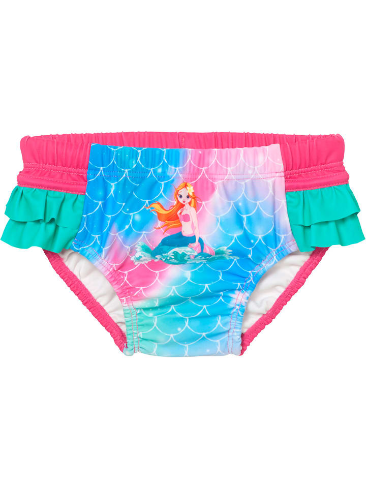 Playshoes Pieluszka kąpielowa w kolorze różowym ze wzorem rozmiar: 74/80