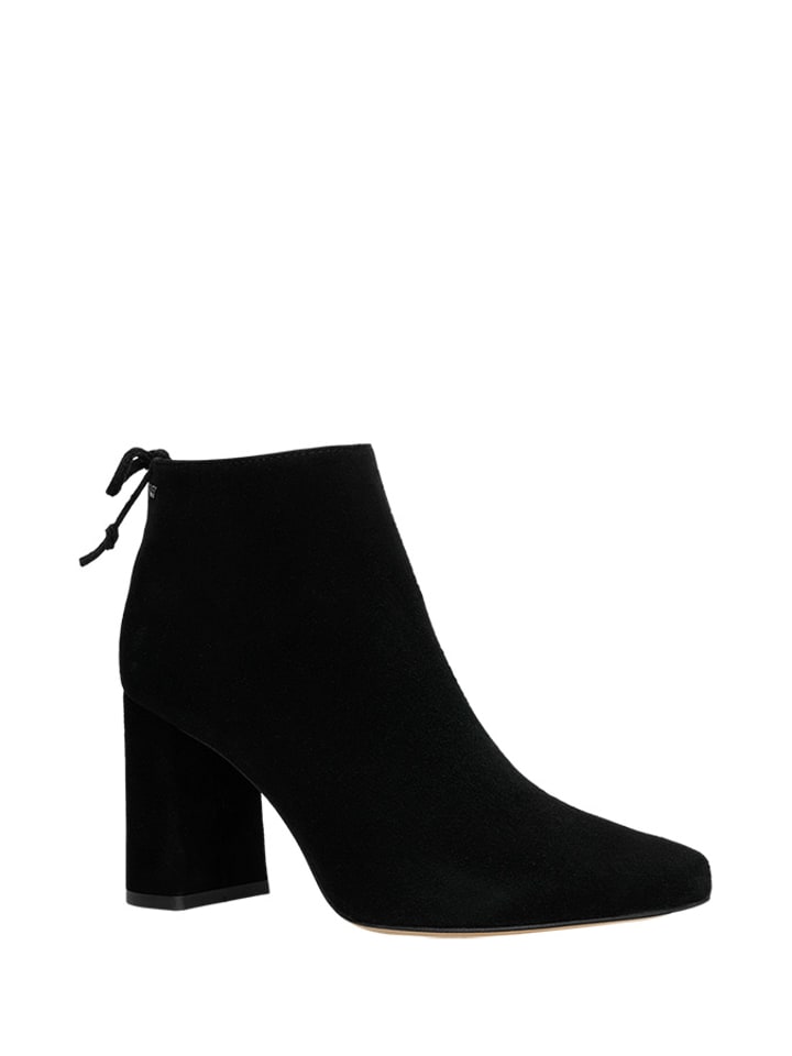 Wojas Skórzane botki w kolorze czarnym rozmiar: 39