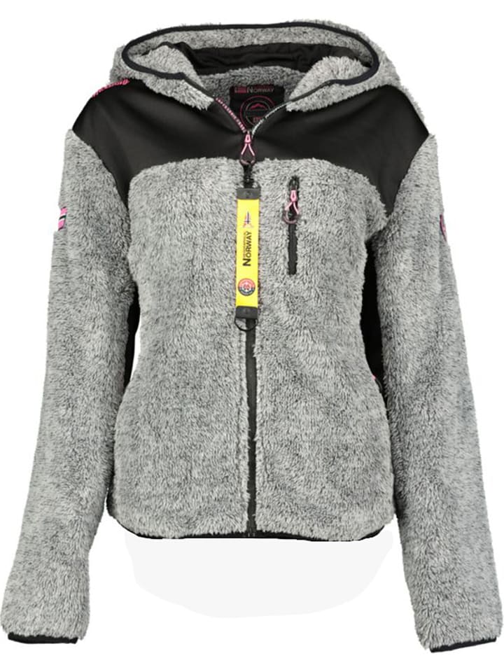 Geographical Norway Kurtka polarowa "Telodia" w kolorze szarym rozmiar: S