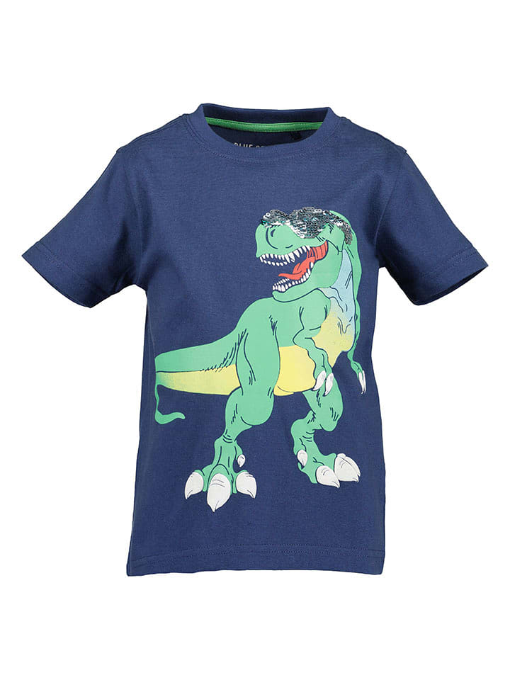 Blue Seven Koszulka w kolorze granatowym rozmiar: 92