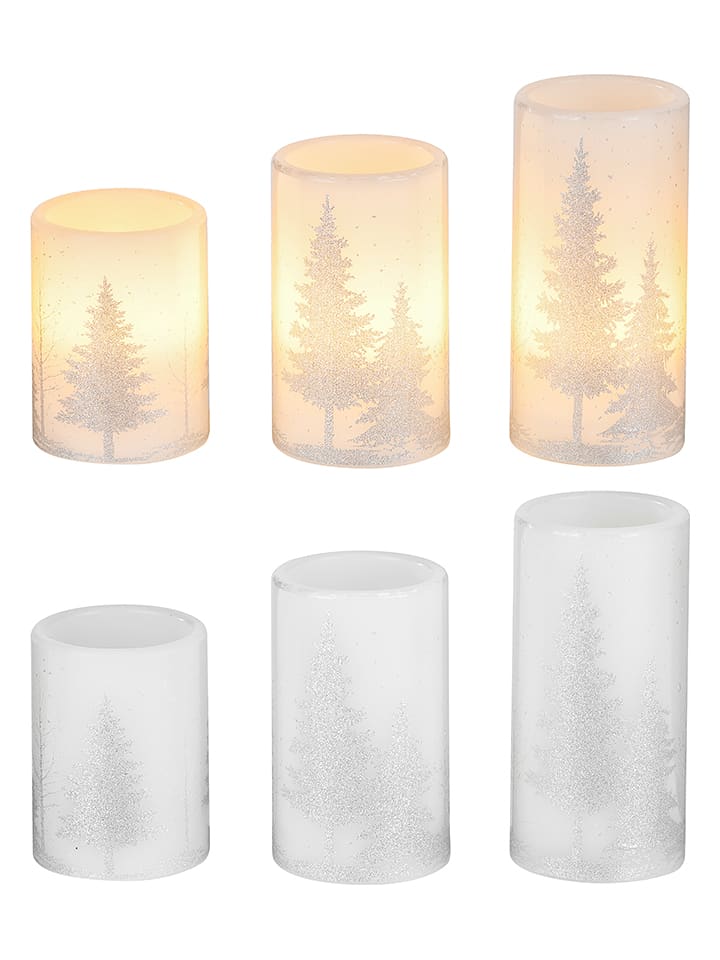 Profiline Świeczki LED (3 szt.) w kolorze ciepłej bieli rozmiar: onesize