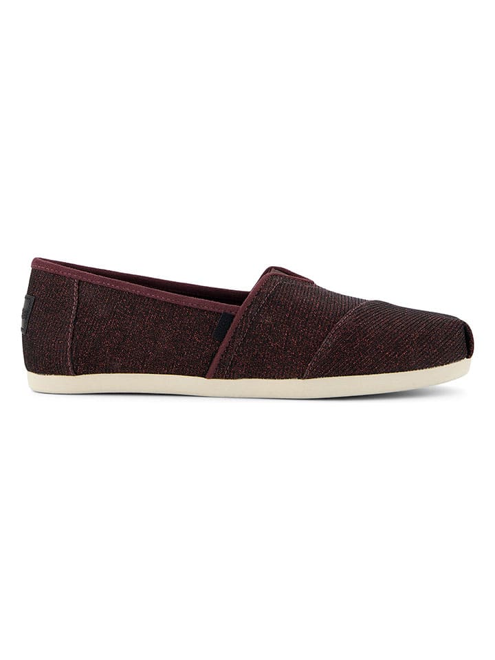 TOMS Espadryle w kolorze fioletowym rozmiar: 37,5